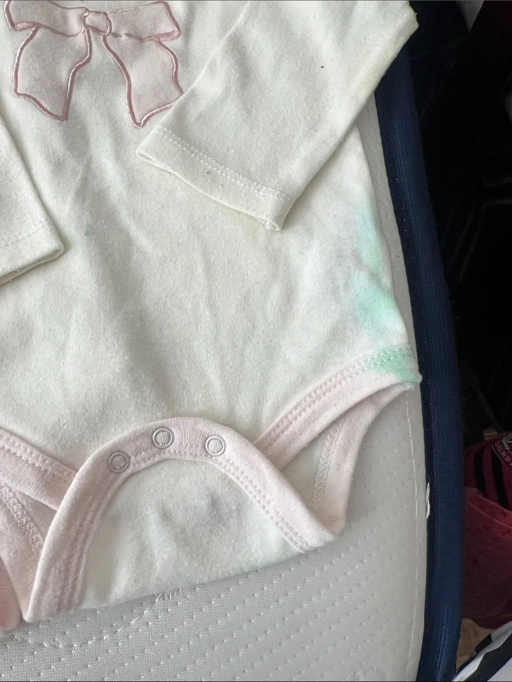 Girls Long-Sleeve Pink & Cream Bodysuit Set - 3 Pack